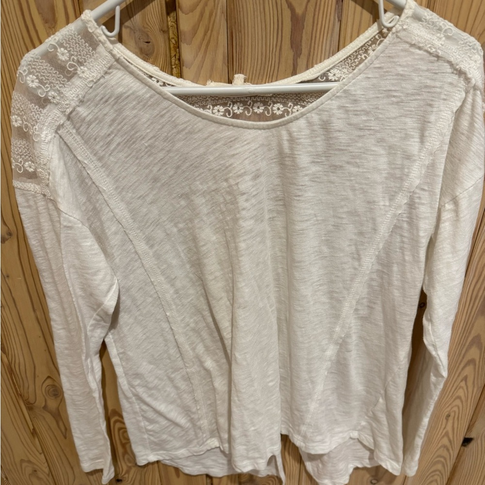 ALTERD STATE LACE INSERT TOP